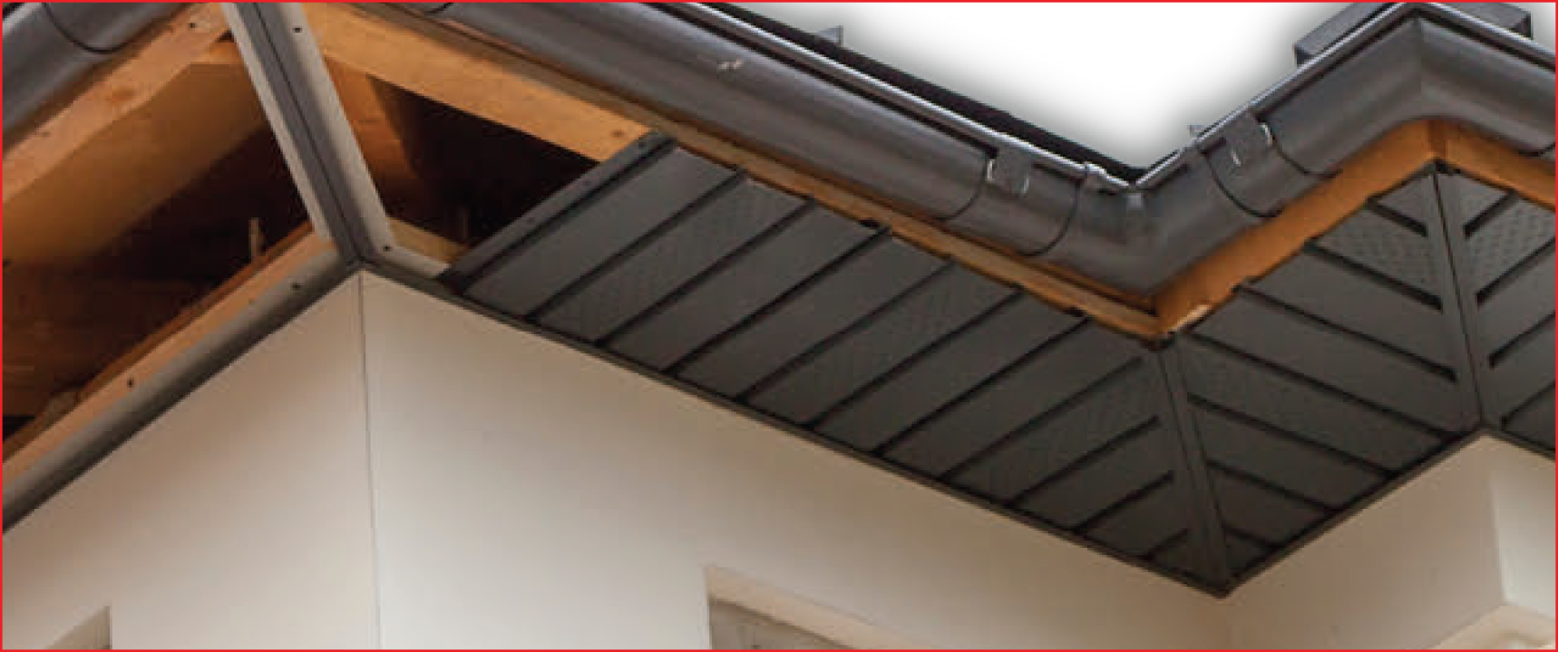 Как подшить свесы крыши софитами Faracs: простая инструкция